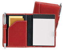 Faux Leather Memo Pad Holder